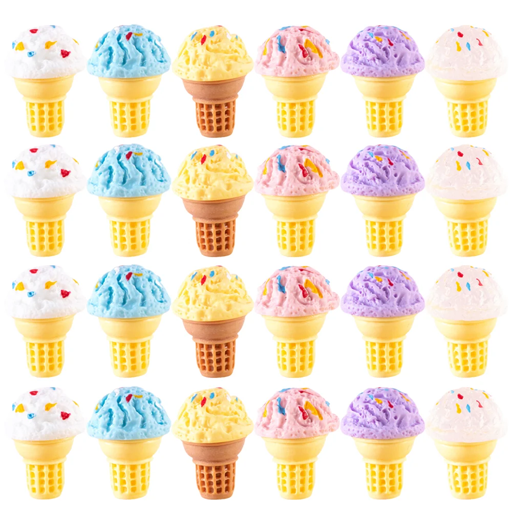 24Pcs Miniature Food Models Resin Mini Food Micro Landscape Ice Cream Decoration House Ice Cream Model
24Pcs Miniature Food Models Resin Mini Food Micro Landscape Ice Cream Decoration House Ice Cream Model