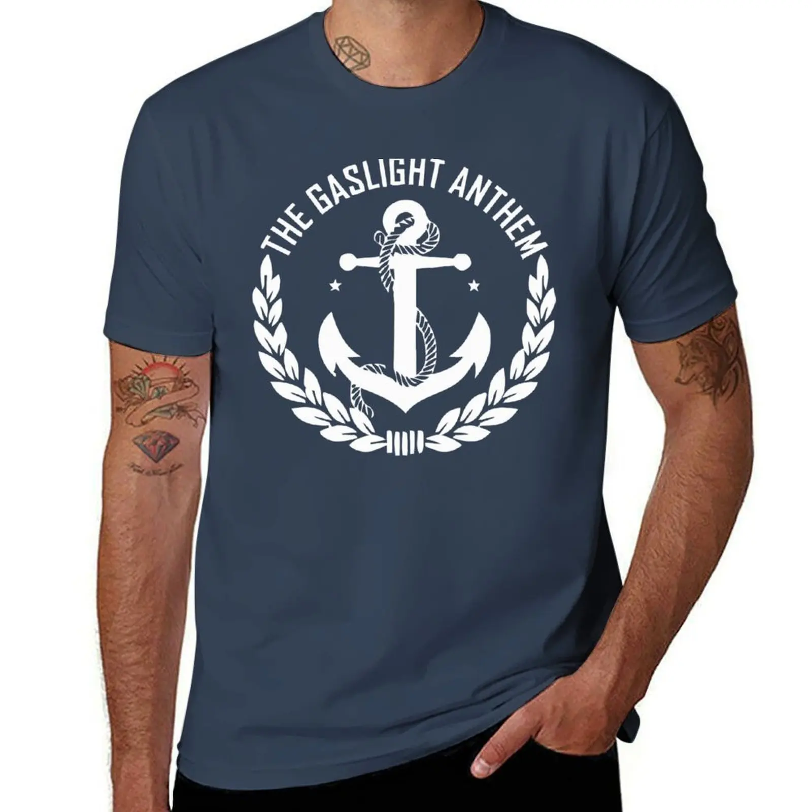 the gaslight anthem(6) T-Shirt Durable Work Wear T-Shirt
the gaslight anthem(6) T-Shirt Durable Work Wear T-Shirt