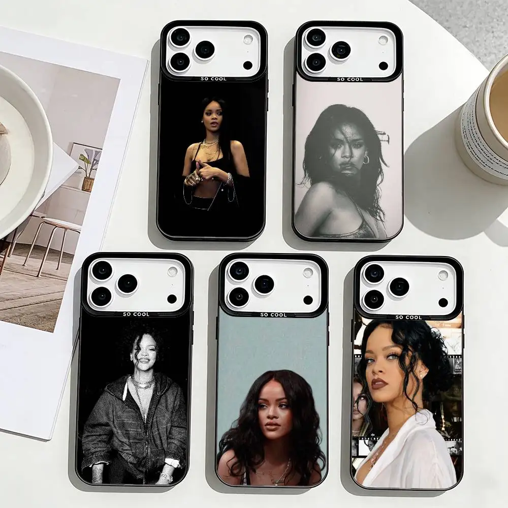 R-Rihanna N-Navy Fan Club Phone Case For iPhone17,16,15,14,13,12,Pro Max Black Colored Silver Plated Inside Cover
R-Rihanna N-Navy Fan Club Phone Case For iPhone17,16,15,14,13,12,Pro Max Black Colored Silver Plated Inside Cover