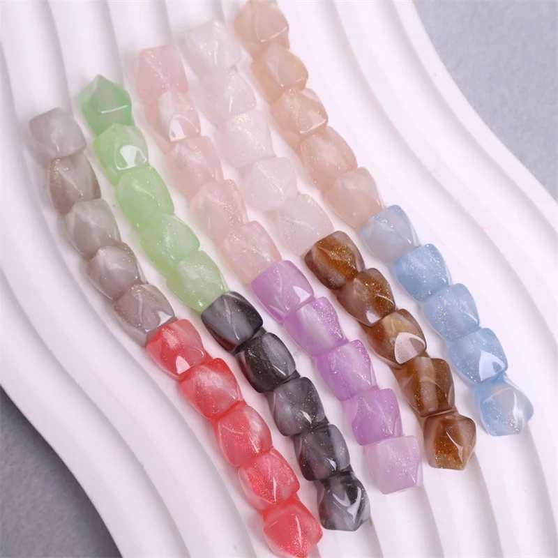 Новинка! 100 шт./лот, цветные бусины из смолы с фотохромным эффектом, геометрической и неправильной формы, для самостоятельного изготовления украшений, аксессуаров для одежды и волос.
Новинка! 100 шт./лот, цветные бусины из смолы с фотохромным эффектом, геометрической и неправильной формы, для самостоятельного изготовления украшений, аксессуаров для одежды и волос.