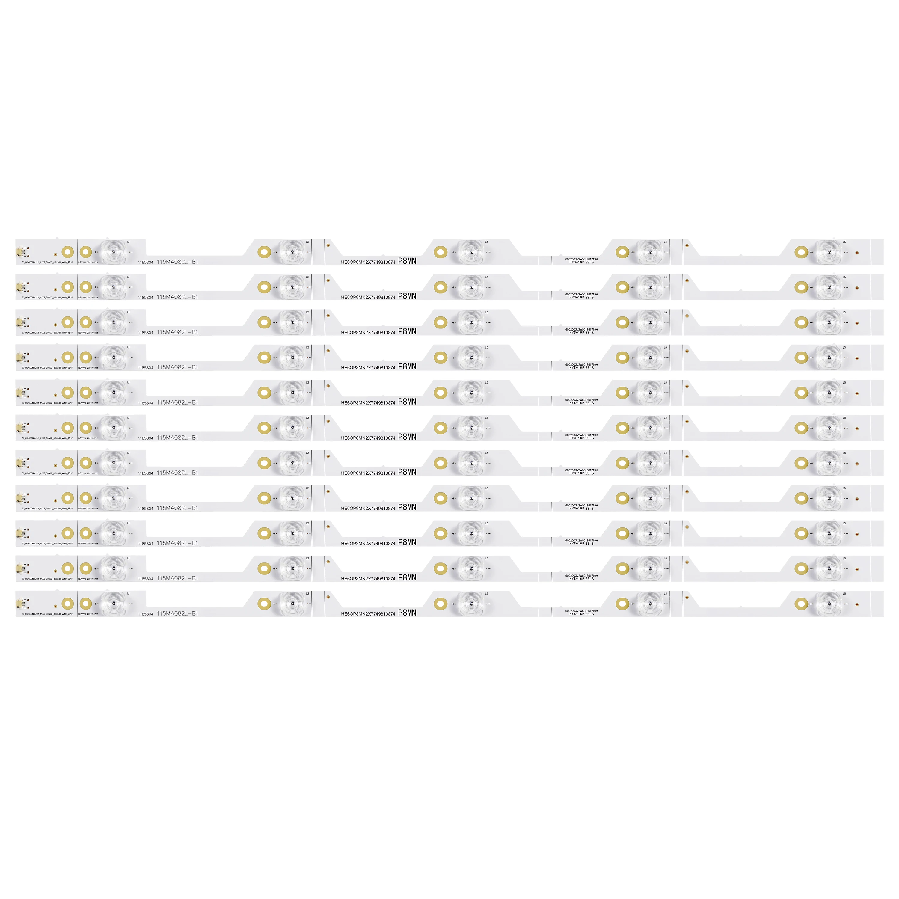 Лента светодиодной подсветки для HISENSE_60_HD600N3U22_11X5_3030C_D6T-2D1_W19_5S1P LC-60P6070U 60DU6070 H60NEC5600 HD600N3U22-L2B
Лента светодиодной подсветки для HISENSE_60_HD600N3U22_11X5_3030C_D6T-2D1_W19_5S1P LC-60P6070U 60DU6070 H60NEC5600 HD600N3U22-L2B