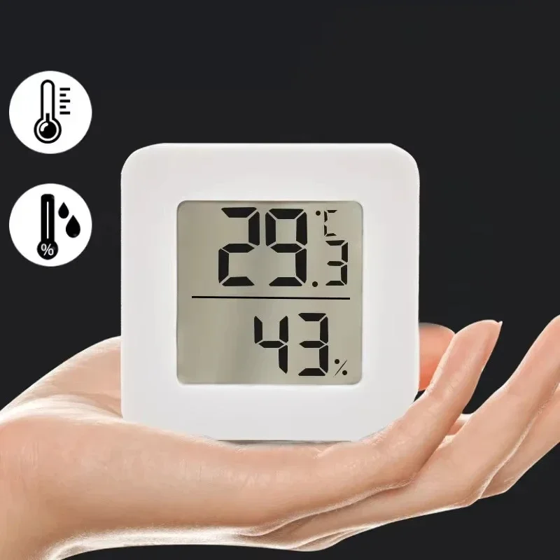 Mini Indoor Thermometer LCD Digital Room Temperature Hygrometer Humidity Sensor Gauge Meter for Home
Mini Indoor Thermometer LCD Digital Room Temperature Hygrometer Humidity Sensor Gauge Meter for Home