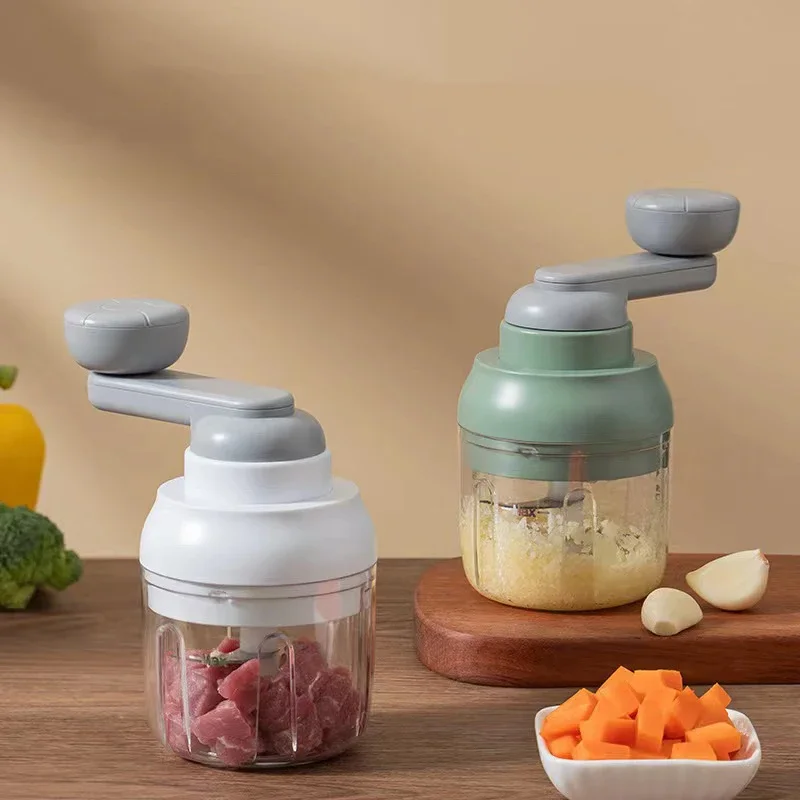 Manual Meat Mincer Garlic Chopper Rotate Garlic Press Crusher Vegetable Onion Cutter Kitchen Cooking Accessories Items 250ML
Manual Meat Mincer Garlic Chopper Rotate Garlic Press Crusher Vegetable Onion Cutter Kitchen Cooking Accessories Items 250ML