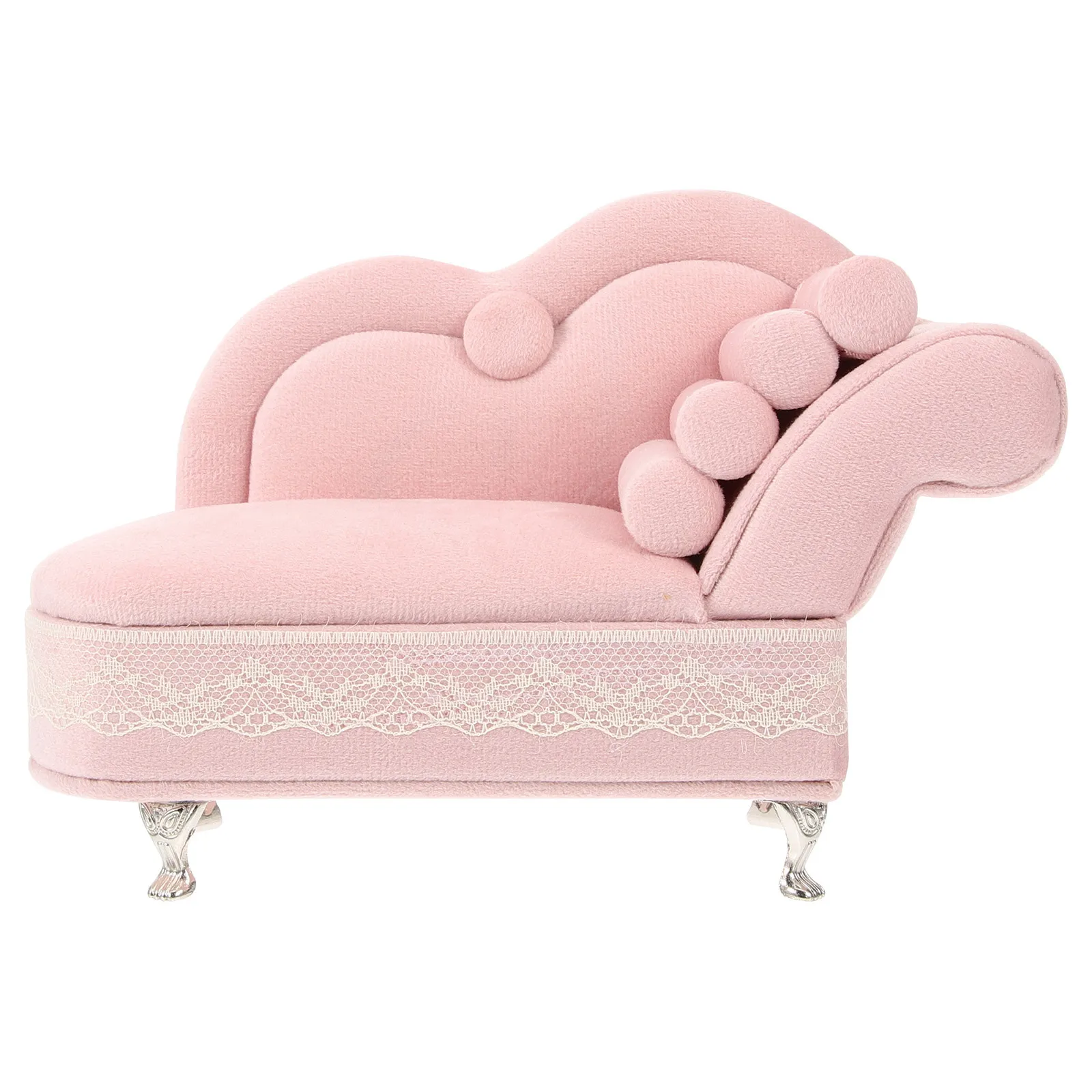 Miniature Sofa Jewelry Box Small Furniture For Ring Earring Storage Decor Craft Gift Display Case
Miniature Sofa Jewelry Box Small Furniture For Ring Earring Storage Decor Craft Gift Display Case