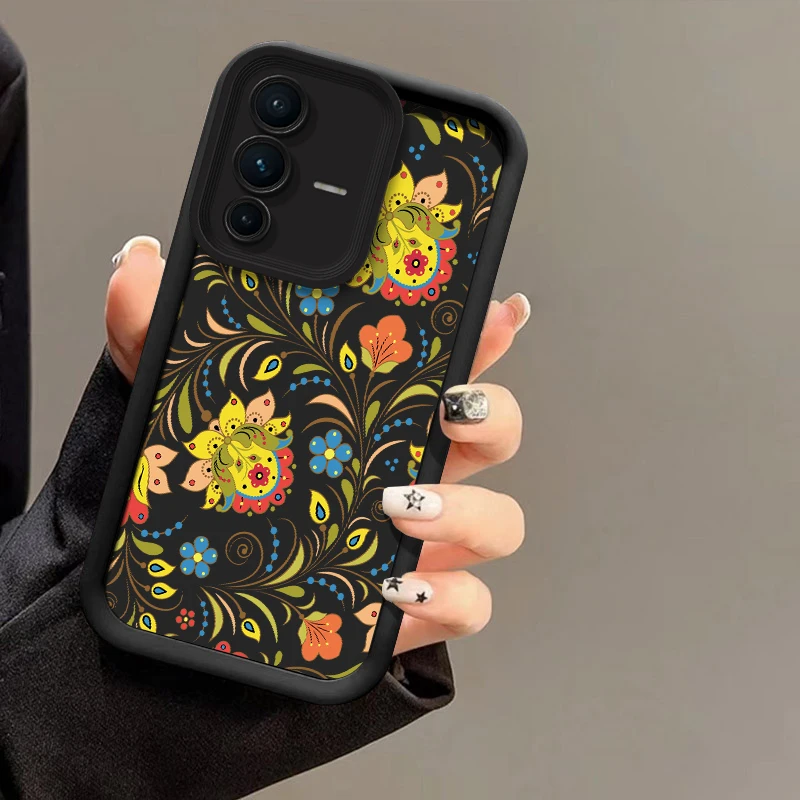 Matte Phone Case For Vivo V70 FE V60 Lite V50 V40 Pro V27E V27 V25 V30 SE V30E V29E Silicone Flowers Painting Shockproof Cover
Matte Phone Case For Vivo V70 FE V60 Lite V50 V40 Pro V27E V27 V25 V30 SE V30E V29E Silicone Flowers Painting Shockproof Cover