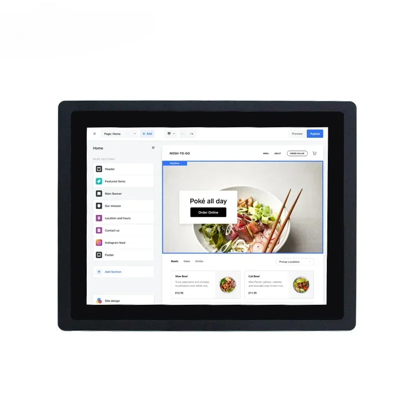 Embedded industrial control computer 10/15/17/19/21.5 inch capacitive touch display BVS industrial flat panel
Embedded industrial control computer 10/15/17/19/21.5 inch capacitive touch display BVS industrial flat panel