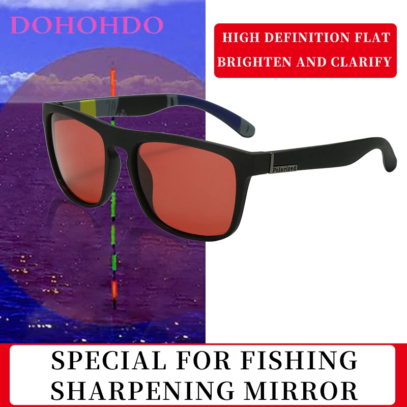 DOHOHDO 2023 Red Lens Plastic Polarized Sunglasses Men Outdoor Sports Sun Glasses Fishing Eyewear Male Designer Goggles UV400
DOHOHDO 2023 Red Lens Plastic Polarized Sunglasses Men Outdoor Sports Sun Glasses Fishing Eyewear Male Designer Goggles UV400