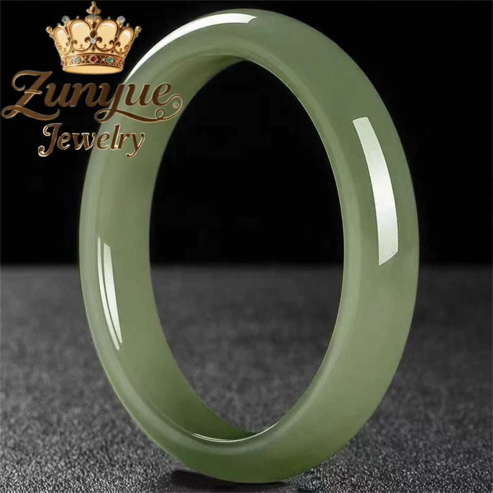 Natural Hetian Jade Lake Green Jade Peace Bracelet Luxury Quality Jewelry Best Selling Handicraft Fashion Jewelry Exquisite Luck 
Natural Hetian Jade Lake Green Jade Peace Bracelet Luxury Quality Jewelry Best Selling Handicraft Fashion Jewelry Exquisite Luck