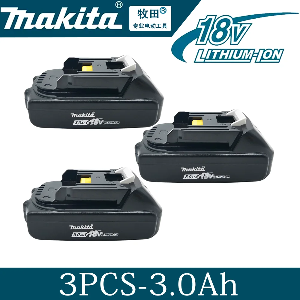 100% Original 3Ah 18V Makita Battery BL1830B BL1850B BL1850 BL1840 BL1860 BL1815 Replacement Lithium Battery
100% Original 3Ah 18V Makita Battery BL1830B BL1850B BL1850 BL1840 BL1860 BL1815 Replacement Lithium Battery