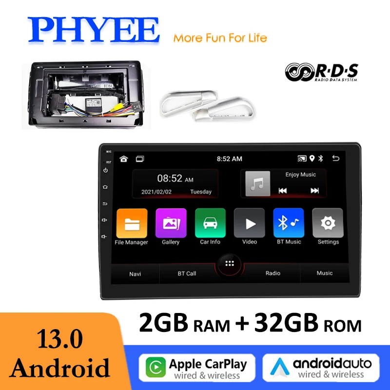 2 DIN 10 inch Android Car Multimedia GPS Radio with Wireless CarPlay, Android Auto, Bluetooth, FM RDS, WiFi for Peugeot 208 2008
2 DIN 10 inch Android Car Multimedia GPS Radio with Wireless CarPlay, Android Auto, Bluetooth, FM RDS, WiFi for Peugeot 208 2008