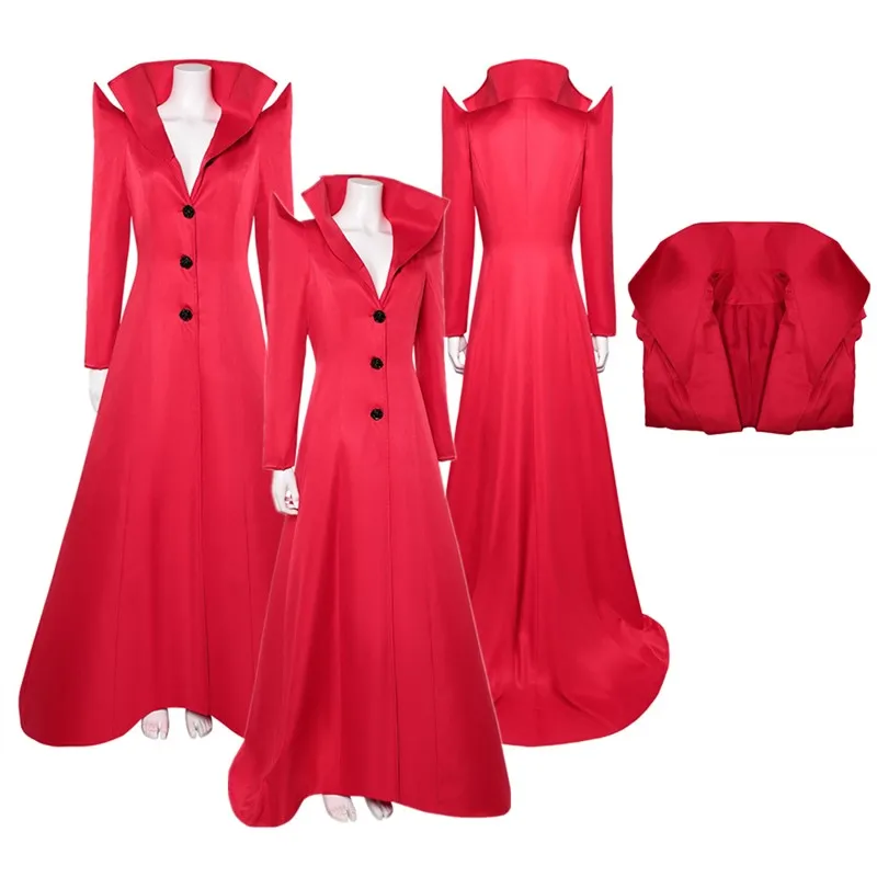 Ethel Cripps Cosplay Red Coat Costume Sand TV Fantasia Man Adult Women Long Jacket Robe Outfits Halloween Carnival Party Suit
Ethel Cripps Cosplay Red Coat Costume Sand TV Fantasia Man Adult Women Long Jacket Robe Outfits Halloween Carnival Party Suit