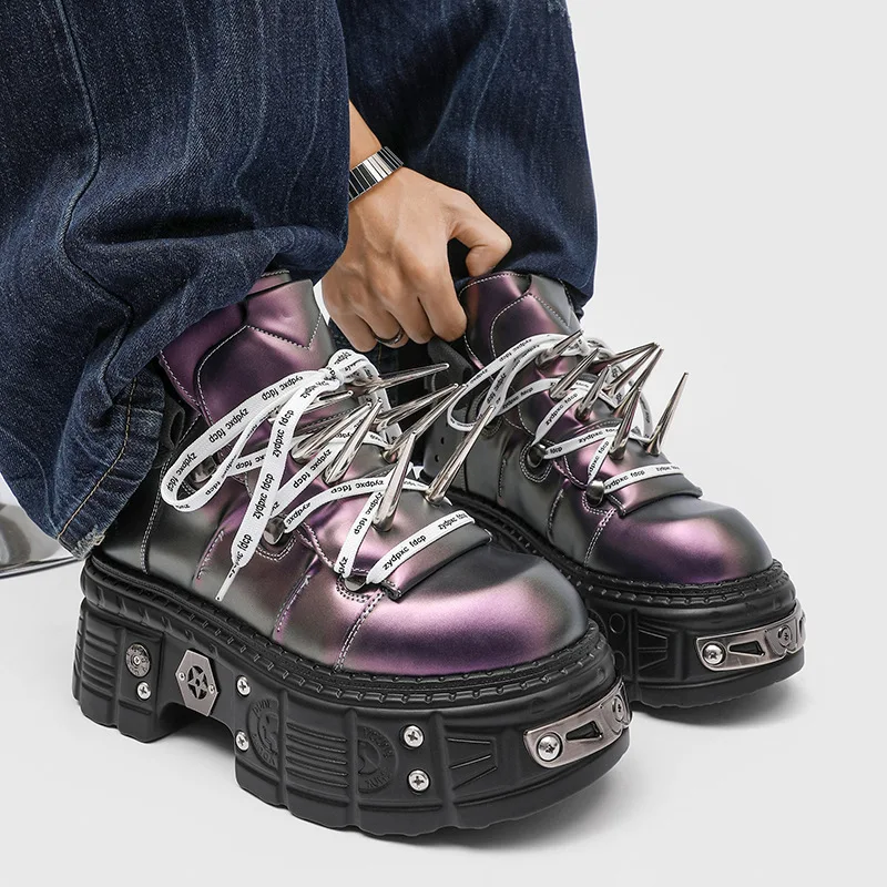 2025 Big Head Men's Trendy Lake-Up Punk Fashion Personality Media Help sneakers platform Cycling shoes
2025 Big Head Men's Trendy Lake-Up Punk Fashion Personality Media Help sneakers platform Cycling shoes