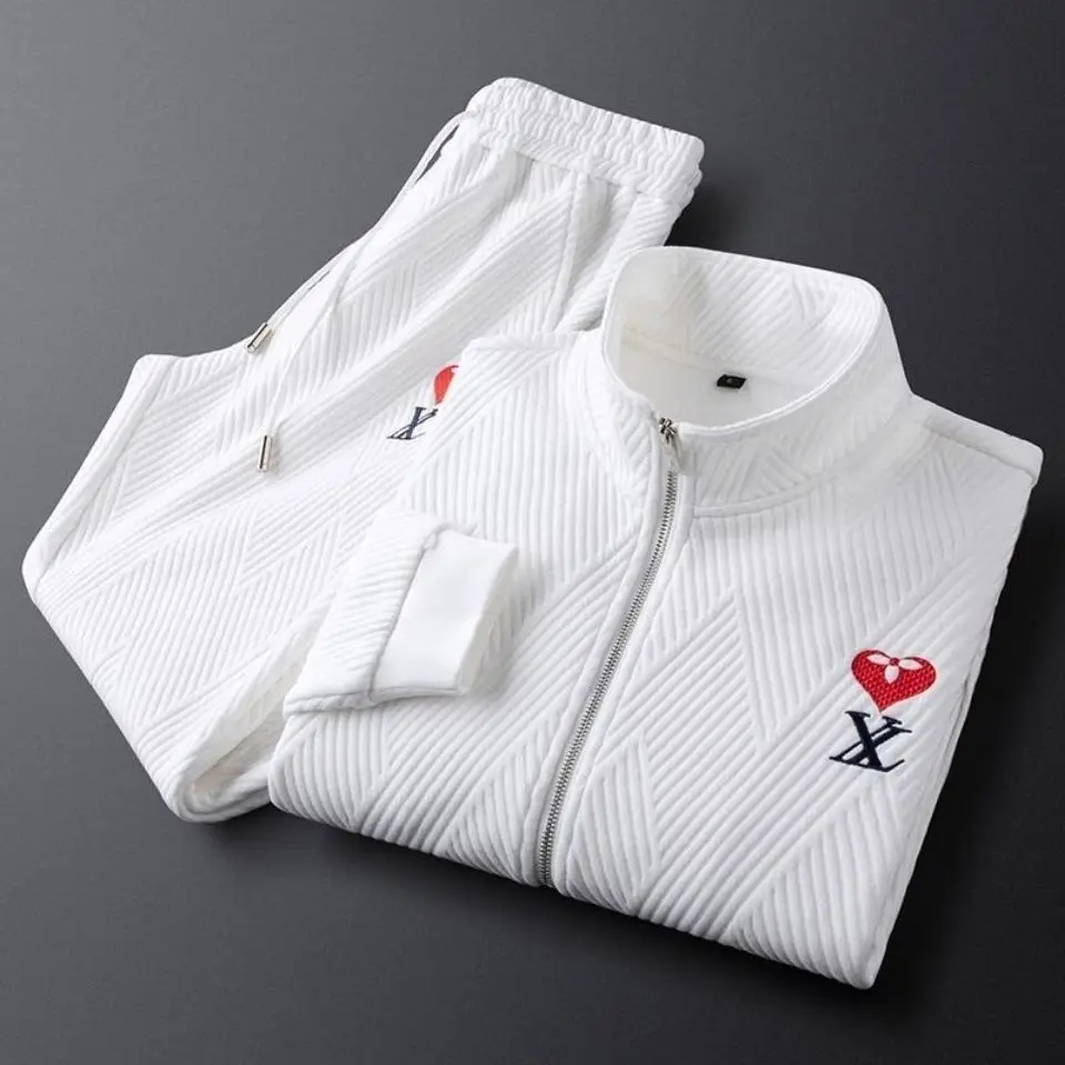2025 sports and leisure suit men's jacket ins embroidered fashion men's jacket trousers
2025 sports and leisure suit men's jacket ins embroidered fashion men's jacket trousers