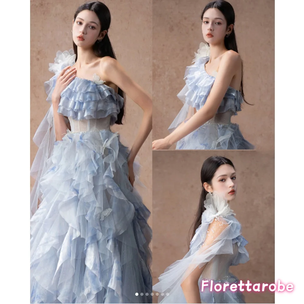 Florettarobe Princess Evening Dresses A-line Floor-Length Vestidos De Gala for Women Formal Luxury Occasion Dresses
Florettarobe Princess Evening Dresses A-line Floor-Length Vestidos De Gala for Women Formal Luxury Occasion Dresses