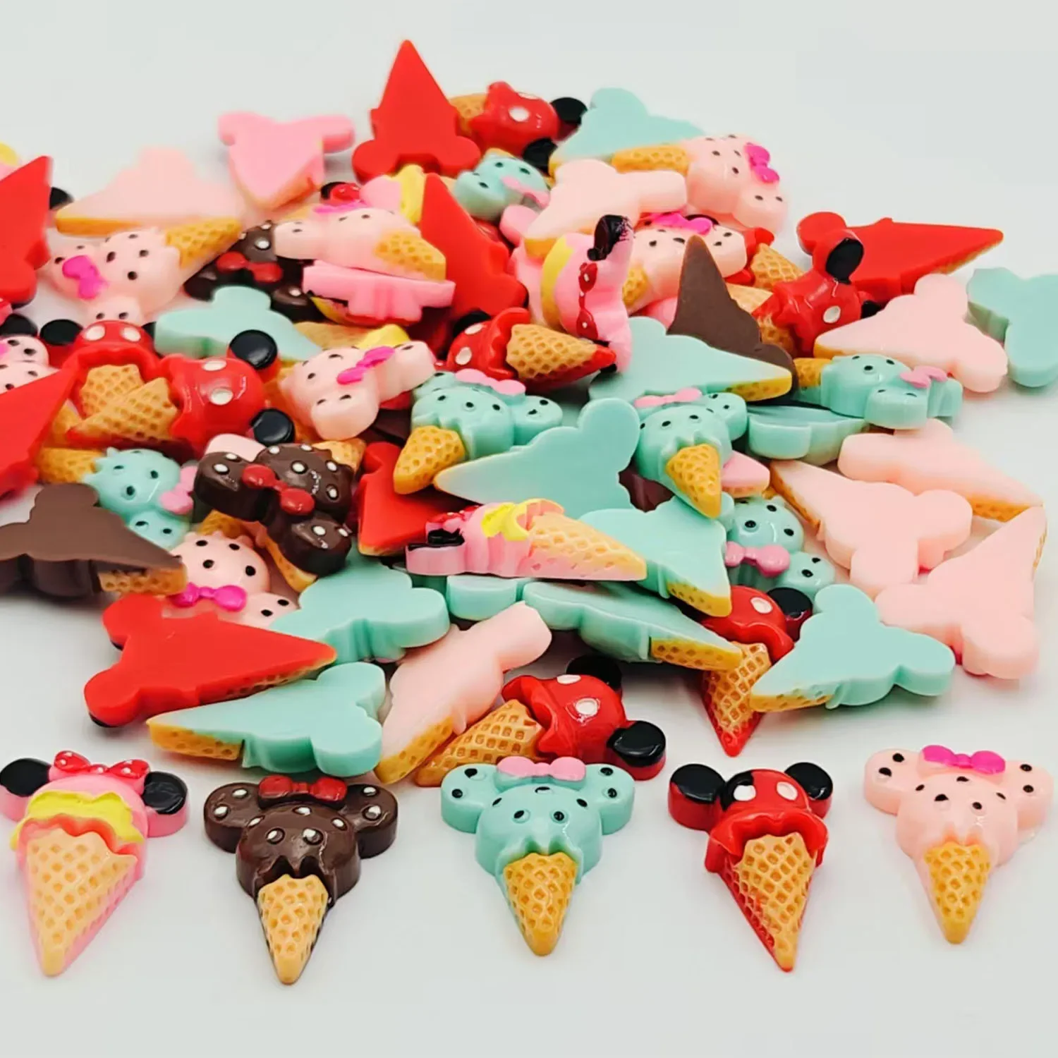 10-50 Pcs Ice Mini Cream Cute 3D Flat Back Resin Charms Mini Figurine Dollhouse Miniature Crafts DIY Phone Desktop Scene Model
10-50 Pcs Ice Mini Cream Cute 3D Flat Back Resin Charms Mini Figurine Dollhouse Miniature Crafts DIY Phone Desktop Scene Model