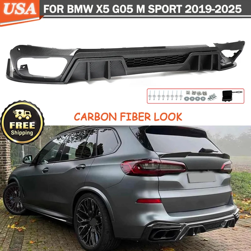 Задний бампер в стиле конкуренции, диффузор для BMW X5 G05 M Sport 2019-2025, защитная крышка, автозапчасти M60i M50i SDrive40i
Задний бампер в стиле конкуренции, диффузор для BMW X5 G05 M Sport 2019-2025, защитная крышка, автозапчасти M60i M50i SDrive40i