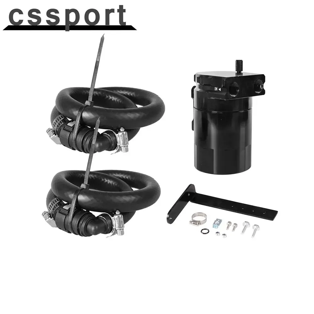 Black Oil Pot Reservoir Tank With Tube Bracket Auto Parts Car Modification Accessory
Black Oil Pot Reservoir Tank With Tube Bracket Auto Parts Car Modification Accessory