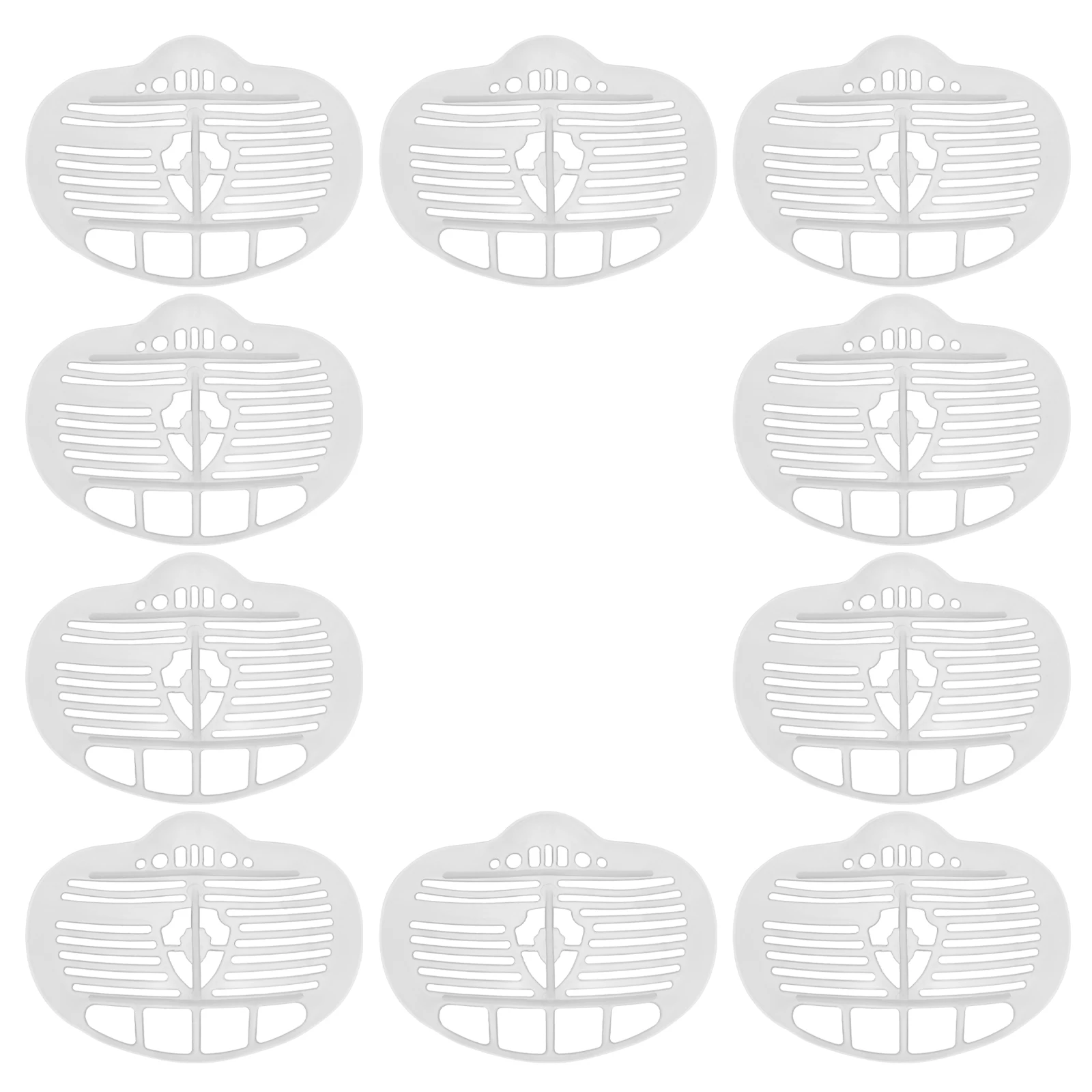 10 pcs Mask Inner Frame Plastic Bracket for Lipstick Protection White Reusable Washable 3D Face Mask Rack Support Lightweight
10 pcs Mask Inner Frame Plastic Bracket for Lipstick Protection White Reusable Washable 3D Face Mask Rack Support Lightweight