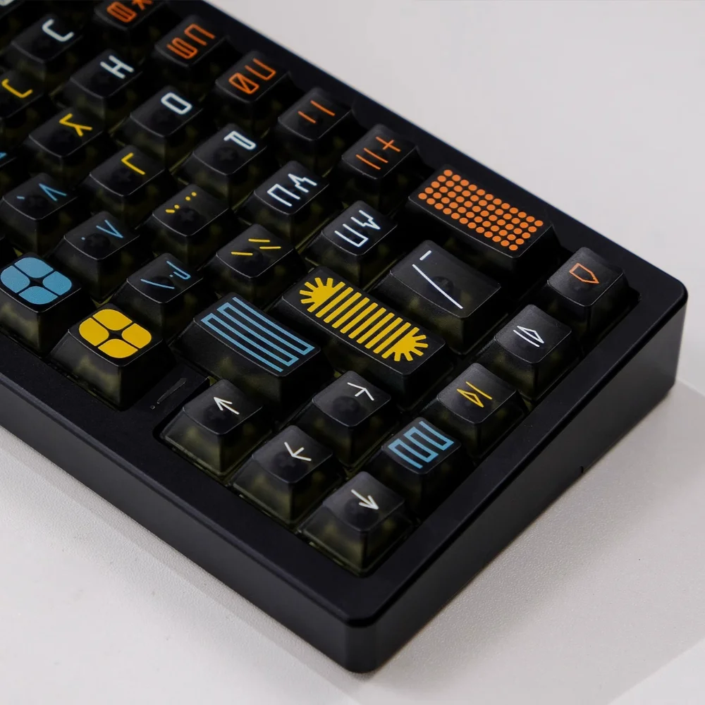 Black Frosted PC Keycaps 122-Key Cherry UV Printed Compatible with 61/64/68/75/84/87 Mechanical Keyboards Durable Gaming Keycaps
Black Frosted PC Keycaps 122-Key Cherry UV Printed Compatible with 61/64/68/75/84/87 Mechanical Keyboards Durable Gaming Keycaps