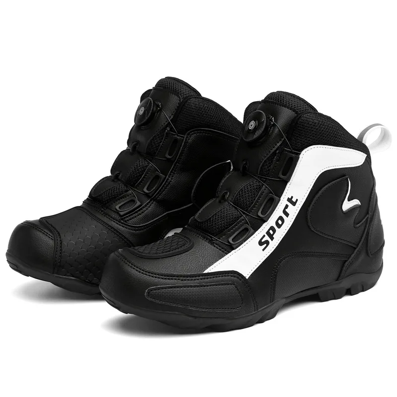 Motorcycle Boots Men Motorbike Riding Protective Boots Breathable Non Slip Motocross Shoes Superfiber Leather Motos Ankle Boot
Motorcycle Boots Men Motorbike Riding Protective Boots Breathable Non Slip Motocross Shoes Superfiber Leather Motos Ankle Boot