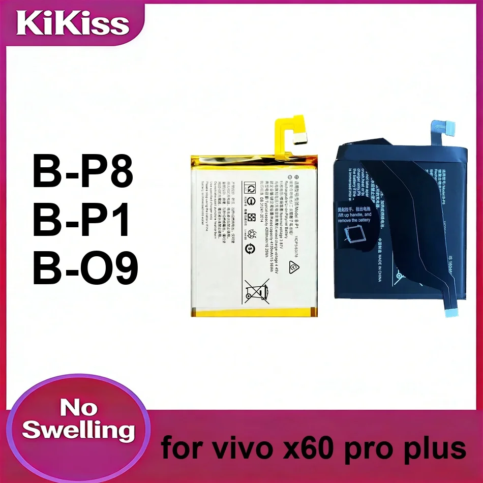 Mobile Phone Battery Long-Lasting Performance B-P1 B-O9 B-P8 4200-4300mAh For Vivo X60 Pro Plus
Mobile Phone Battery Long-Lasting Performance B-P1 B-O9 B-P8 4200-4300mAh For Vivo X60 Pro Plus