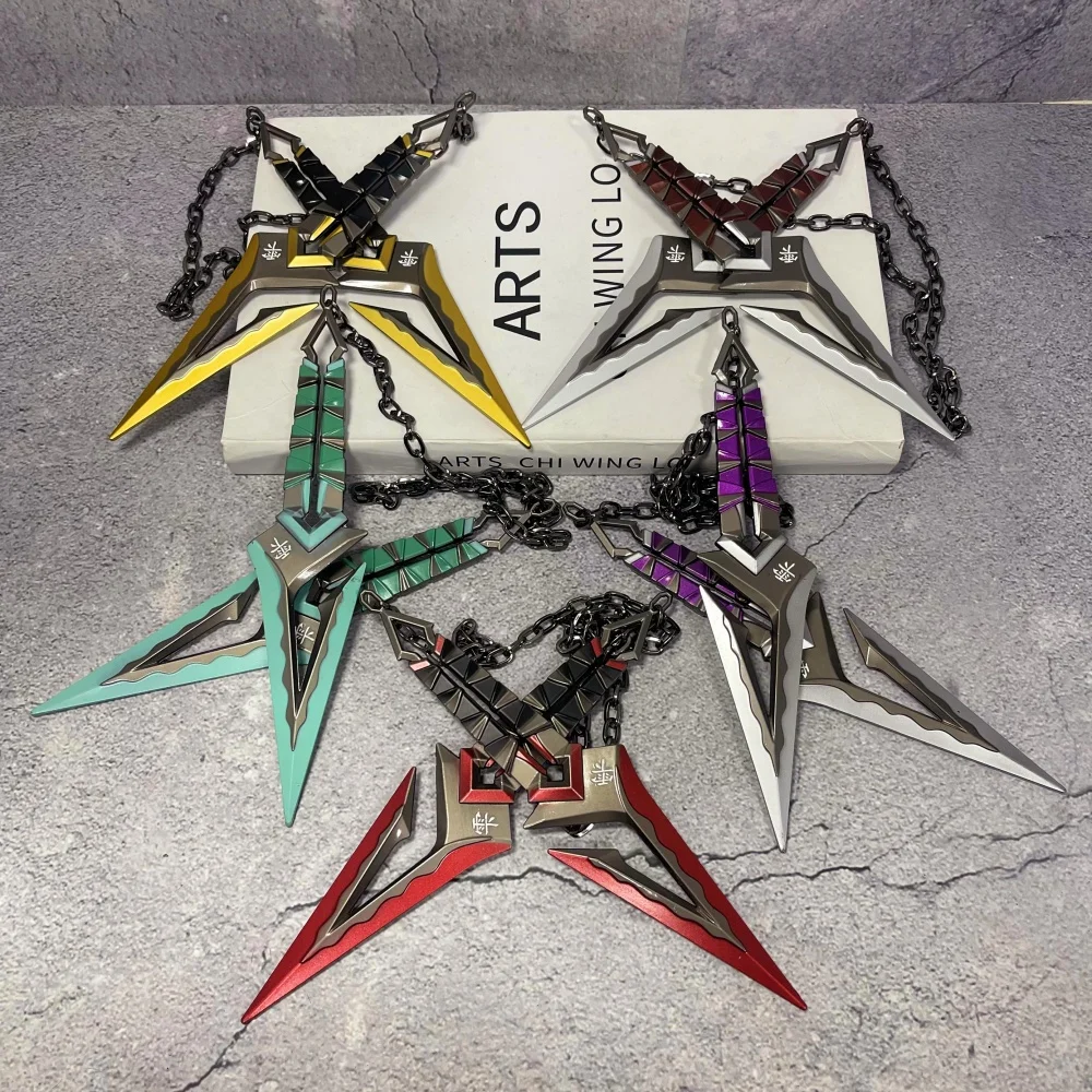 7.8in Valorant Katana Metal Ninja Star Knife Sword Real Size Japanese Katana Original Samurai Sabre Anime Cosplay Kunai Toy Gift
7.8in Valorant Katana Metal Ninja Star Knife Sword Real Size Japanese Katana Original Samurai Sabre Anime Cosplay Kunai Toy Gift
