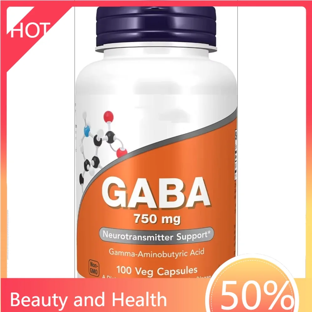 GABA Capsules in a Pack of 100 Containing Gamma-Aminobutyric Acid as a Supplement to Aid in Relaxation and Stress Relief- health
GABA Capsules in a Pack of 100 Containing Gamma-Aminobutyric Acid as a Supplement to Aid in Relaxation and Stress Relief- health