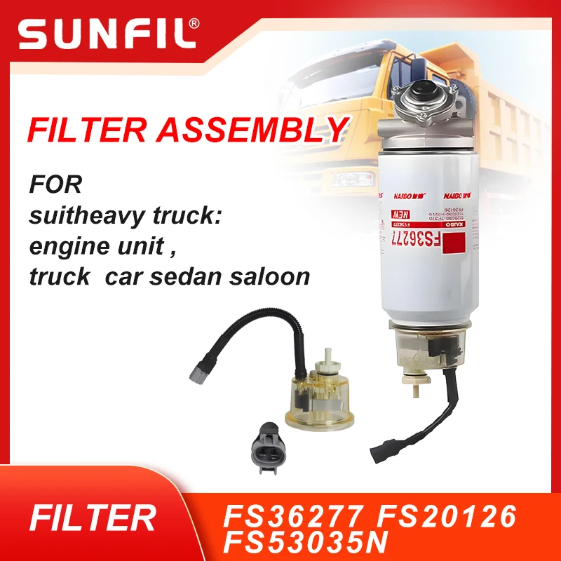 FS36277 1125030-H02L0 FS20126 FS53035N FUEL FILTER ASSEMBLY FOR ISZ13 Cummins Parts
FS36277 1125030-H02L0 FS20126 FS53035N FUEL FILTER ASSEMBLY FOR ISZ13 Cummins Parts