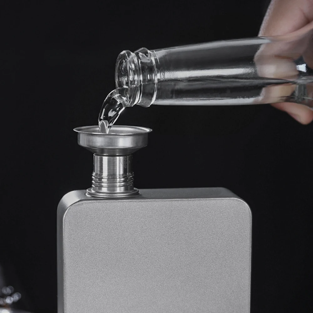400ml Pure Titanium Hip Flask Square Leakproof Ultralight Wine Bottle For Outdoor Camping Hiking Travel Drinking Accessories
400ml Pure Titanium Hip Flask Square Leakproof Ultralight Wine Bottle For Outdoor Camping Hiking Travel Drinking Accessories