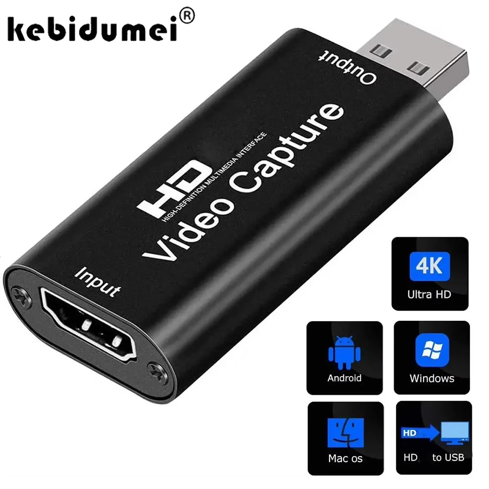 Карта видеозахвата HD 4K USB3.0 2,0 HDTV Video Grabber Record Box для PS4, игровая DVD-видеокамера, запись камеры, прямая трансляция
Карта видеозахвата HD 4K USB3.0 2,0 HDTV Video Grabber Record Box для PS4, игровая DVD-видеокамера, запись камеры, прямая трансляция