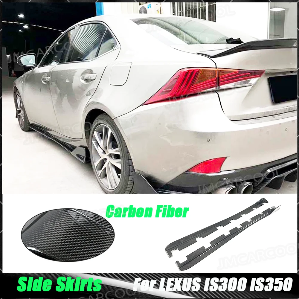 2PCS Carbon Fiber Car Side Skirts Protector Body Kits For LEXUS IS300 IS350 IS F Sport Sedan 4 Door 2013-2018 Car Styling FRP
2PCS Carbon Fiber Car Side Skirts Protector Body Kits For LEXUS IS300 IS350 IS F Sport Sedan 4 Door 2013-2018 Car Styling FRP