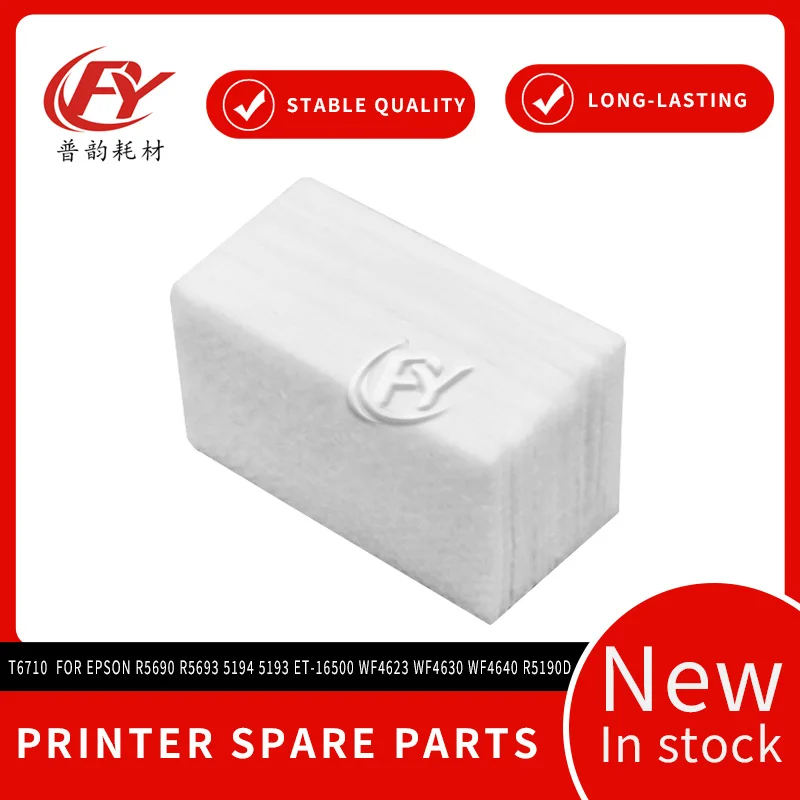 T6710 Waste Ink Absorber Sponge Pad Thickened Foam Replacement for Epson R5690 R5693 WF4623 WF4630 WF4640 ET-16500 Maintenance B
T6710 Waste Ink Absorber Sponge Pad Thickened Foam Replacement for Epson R5690 R5693 WF4623 WF4630 WF4640 ET-16500 Maintenance B