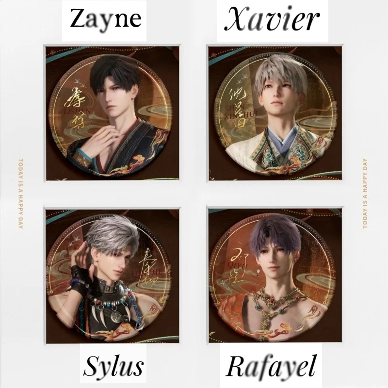 Love and Deepspace Xavier Zayne Rafayel Sylus Caleb, милые периферийные устройства, значок Бар Chirp, модная одинаковая брошь для мужчин и женщин
Love and Deepspace Xavier Zayne Rafayel Sylus Caleb, милые периферийные устройства, значок Бар Chirp, модная одинаковая брошь для мужчин и женщин