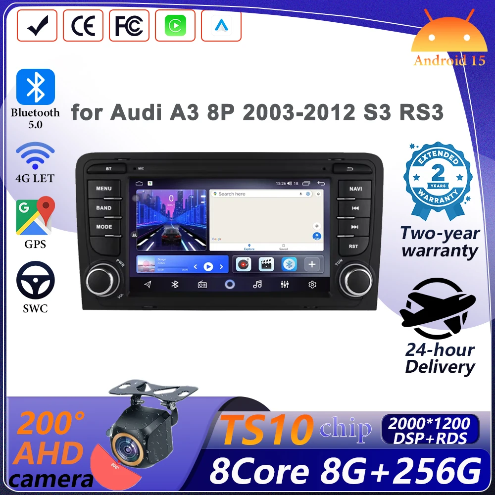 7 "Android Auto Carplay для Audi A3 8P 2003-2012 S3 RS3 Автомобильный радиоприемник Мультимедийный плеер GPS 2din Авторадио AI Голос 8 ядер Стерео
7 "Android Auto Carplay для Audi A3 8P 2003-2012 S3 RS3 Автомобильный радиоприемник Мультимедийный плеер GPS 2din Авторадио AI Голос 8 ядер Стерео