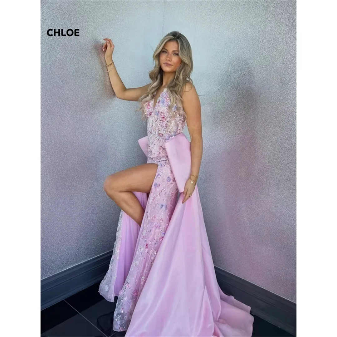 Sleeveless Elegant Evening Dresses for Woman Luxury Women's Elegant Party Dress Mermaid Ball Gowns Customized Off the Shoulders
Sleeveless Elegant Evening Dresses for Woman Luxury Women's Elegant Party Dress Mermaid Ball Gowns Customized Off the Shoulders