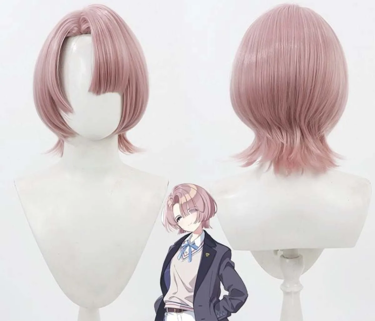 Женские короткие розовые термостойкие парики для косплея Idolmaster Arimura Mao
Женские короткие розовые термостойкие парики для косплея Idolmaster Arimura Mao