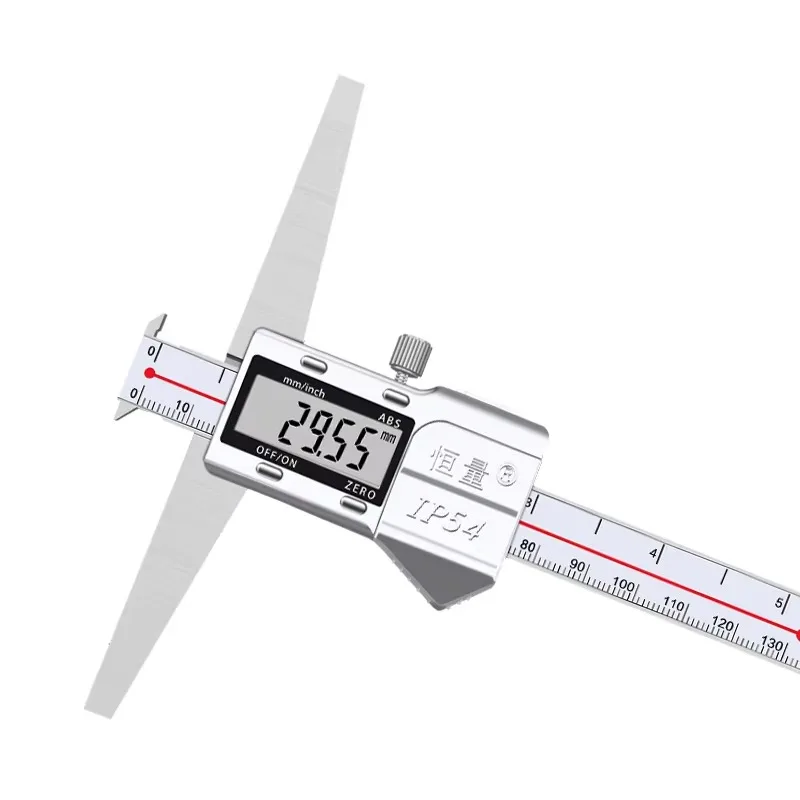 0-150mm IP54 Stainless Steel Digital Caliper, Double Hook Depth Gauge, High Precision Metal Shell
0-150mm IP54 Stainless Steel Digital Caliper, Double Hook Depth Gauge, High Precision Metal Shell