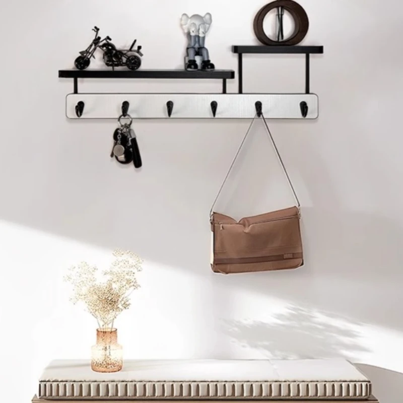 Wall Mounted Entrance Coat Racks Parcel Shelf Modern Bedroom Clothes Hooks Key Hanging Clothing Design Coat Rack Doors Furniture
Wall Mounted Entrance Coat Racks Parcel Shelf Modern Bedroom Clothes Hooks Key Hanging Clothing Design Coat Rack Doors Furniture