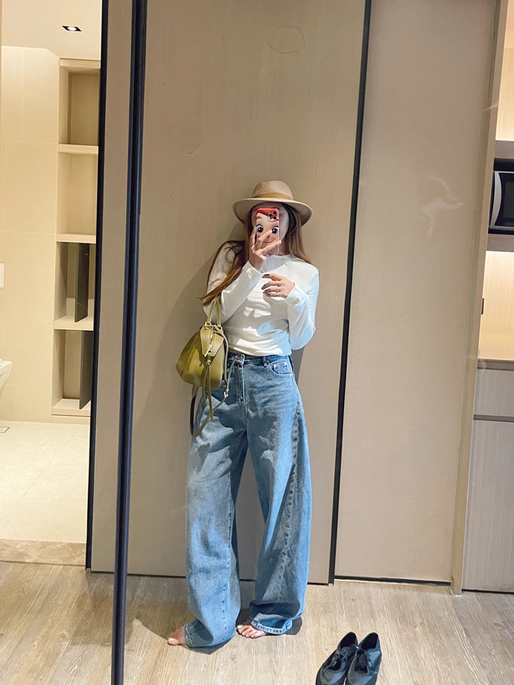 Джинсы KOGIRL Paris Street: модные широкие джинсы с эффектом потертости, свободного кроя, повседневные, женские
Джинсы KOGIRL Paris Street: модные широкие джинсы с эффектом потертости, свободного кроя, повседневные, женские