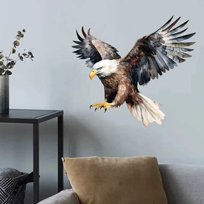 Flying Eagle Wall Stickers, Bright Bathroom for Home Decoration, Vinyl Car Decals, Art Wall Paper, Poster
Flying Eagle Wall Stickers, Bright Bathroom for Home Decoration, Vinyl Car Decals, Art Wall Paper, Poster