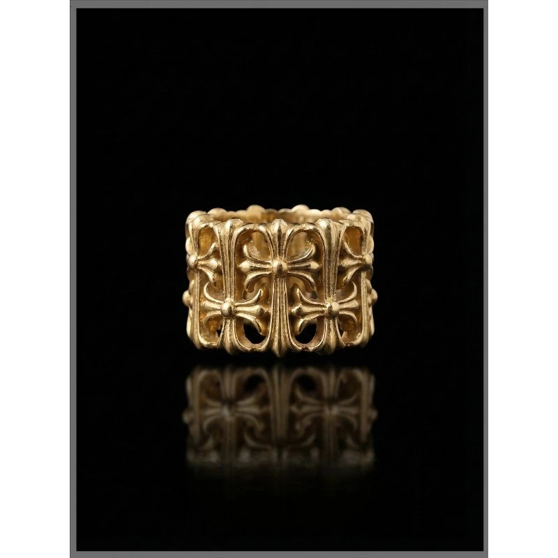 Tombstone Cross Iris Titanium Steel Ring Gold Couple Boys Women's Niche Gothic Jewelry Europe and America
Tombstone Cross Iris Titanium Steel Ring Gold Couple Boys Women's Niche Gothic Jewelry Europe and America