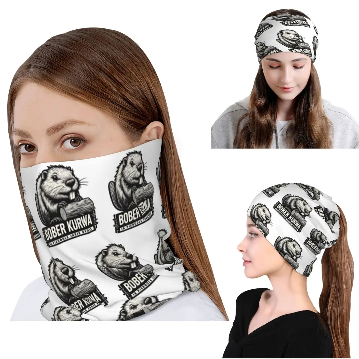 Poland Beaver Bober Polish Bobr Kurwa Bandana Neck Cover Mask Scarf Multifunction Headband Beanies Hat Unisex Adult Windproof
Poland Beaver Bober Polish Bobr Kurwa Bandana Neck Cover Mask Scarf Multifunction Headband Beanies Hat Unisex Adult Windproof