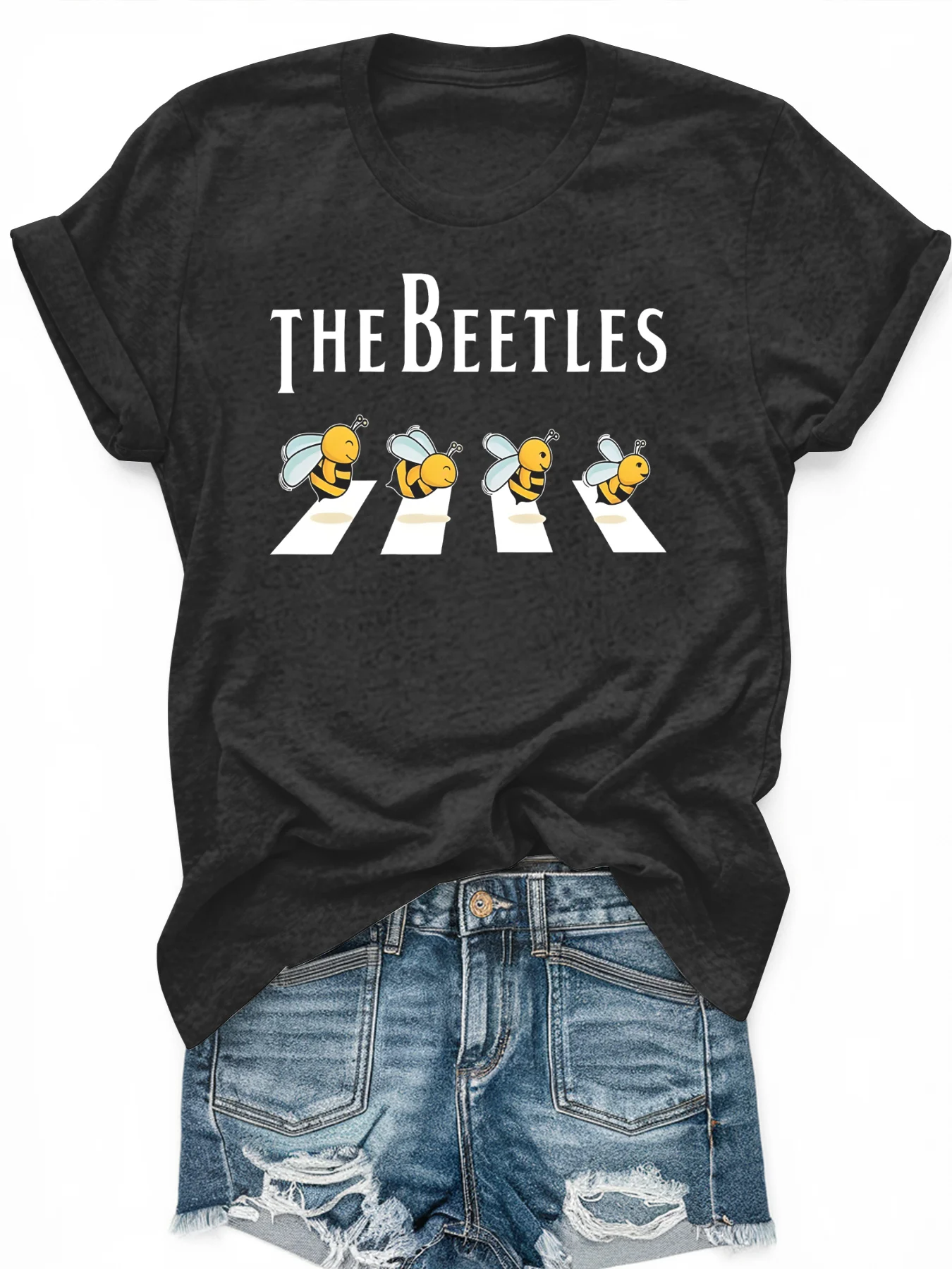 Women's large-size printed short-sleeved T-shirt, loose and casual, soft, comfortable and breathable, outdoor sports
Women's large-size printed short-sleeved T-shirt, loose and casual, soft, comfortable and breathable, outdoor sports