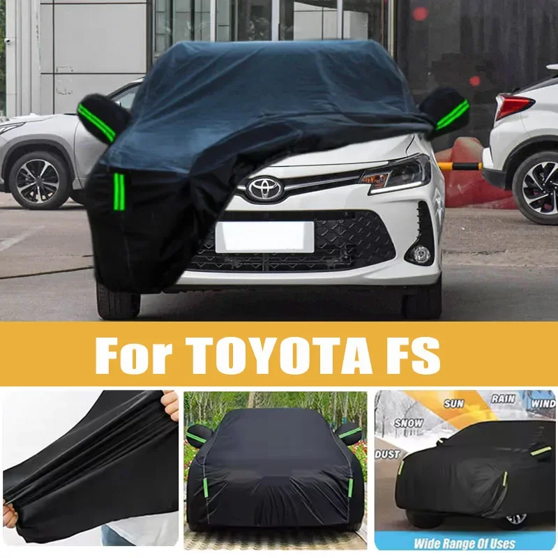 For TOYOTA FS Full Car Cover Four Seasons Outdoor Sun Anti UV Rain Snow Dust Protection Oxford Cloth Accessories
For TOYOTA FS Full Car Cover Four Seasons Outdoor Sun Anti UV Rain Snow Dust Protection Oxford Cloth Accessories