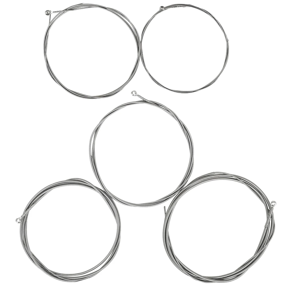 5 Pcs Electric Bass Strings Instrument Parts Universal Nickel Steel Winding (PVD Coating)
5 Pcs Electric Bass Strings Instrument Parts Universal Nickel Steel Winding (PVD Coating)