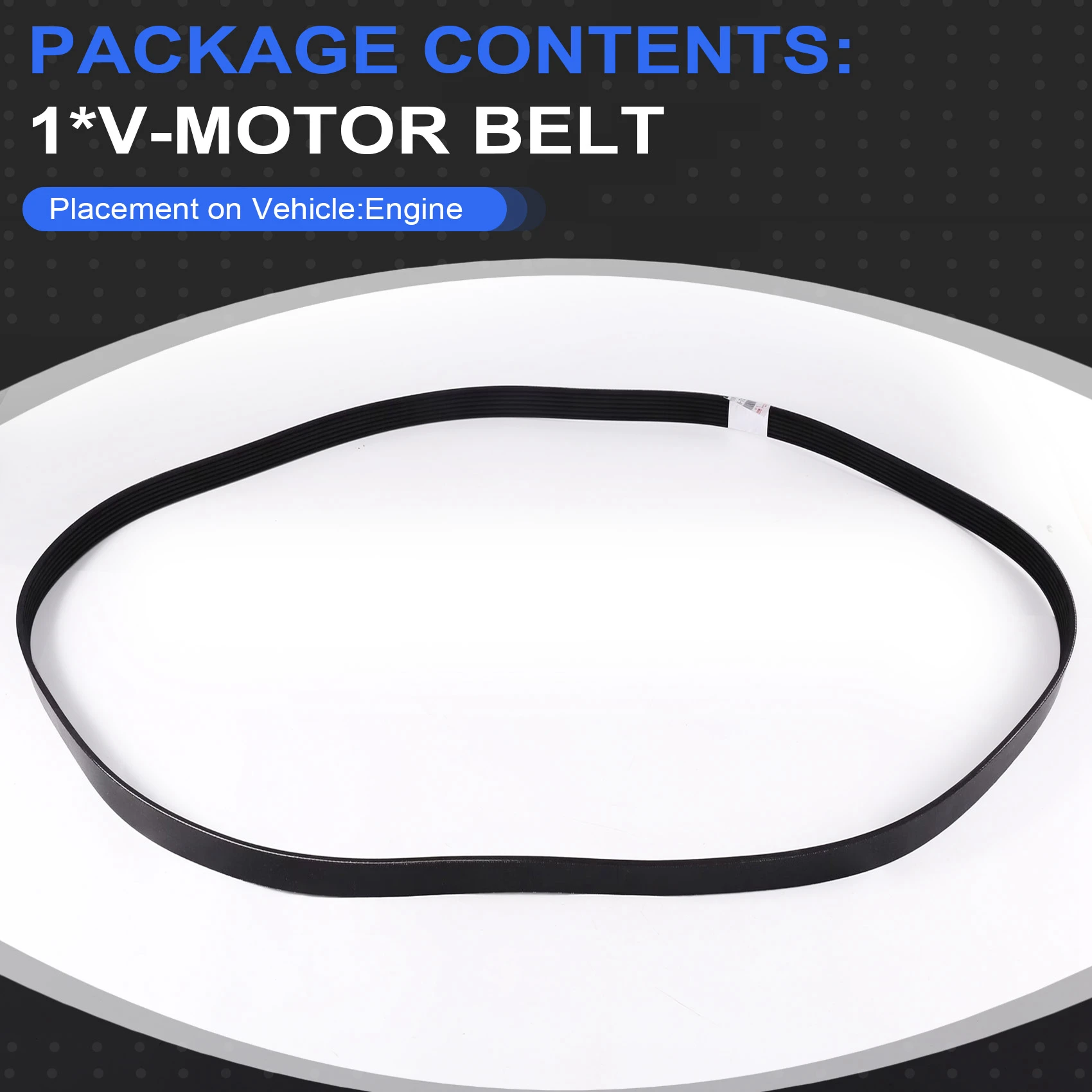 Automotive V-Motor Belt 90916-T2033 7PK2050 For Toyota Hilux 1GD2GDFTV Engine, 90916T2033 Replacement Part-Y79A
Automotive V-Motor Belt 90916-T2033 7PK2050 For Toyota Hilux 1GD2GDFTV Engine, 90916T2033 Replacement Part-Y79A
