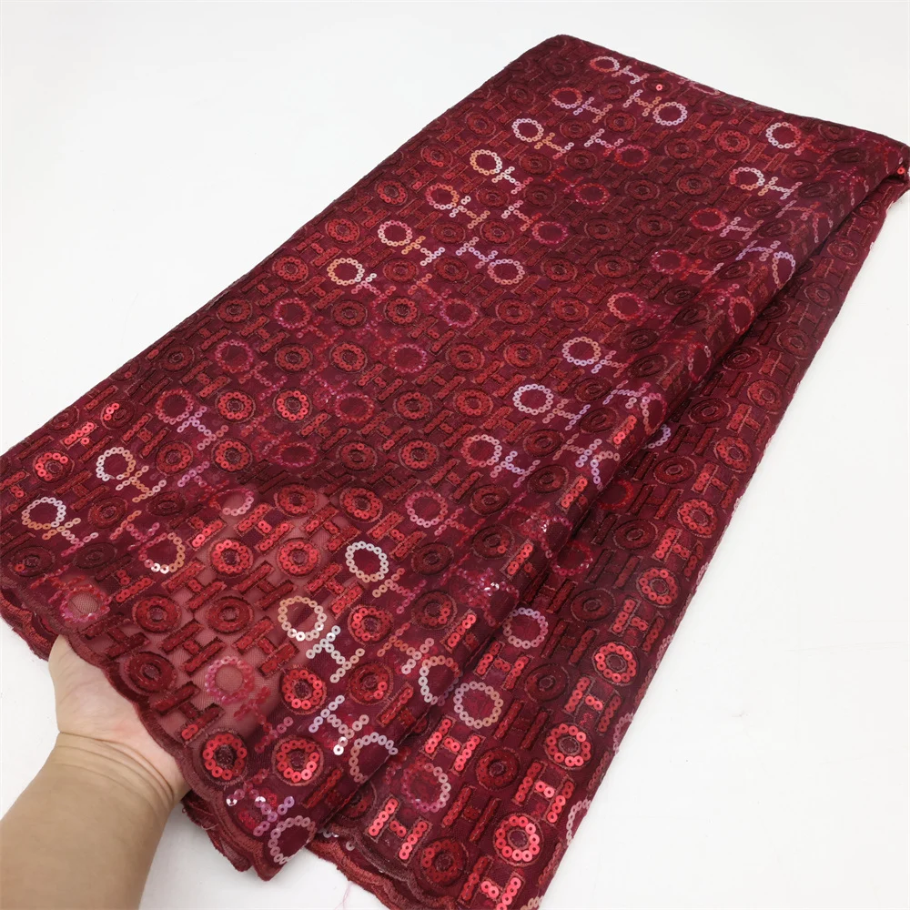 High Quality African Lace Fabric 2023 French Net Sequins Fabric Sewing Dress Embroidered Lace Tulle Nigerian Sewing QF1975-1
High Quality African Lace Fabric 2023 French Net Sequins Fabric Sewing Dress Embroidered Lace Tulle Nigerian Sewing QF1975-1