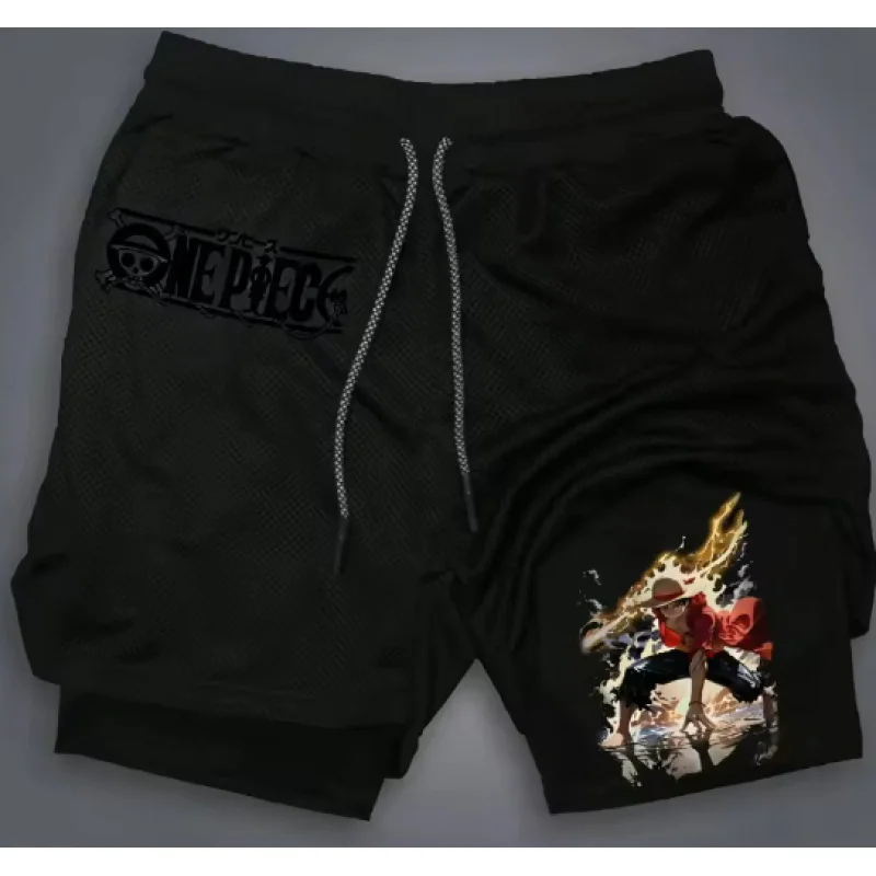 Summer 2026 one-piece retro double-layer sports shorts men's two-dimensional One Piece printed adult shorts
Summer 2026 one-piece retro double-layer sports shorts men's two-dimensional One Piece printed adult shorts