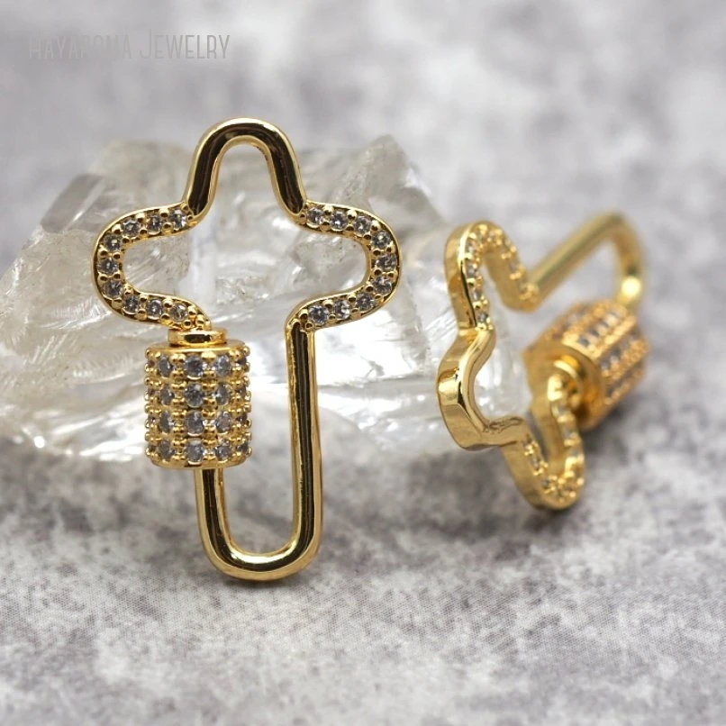 5Pcs Metal Clear Cubic Zirconia Screw Jesus Christian Copper Cross Crisscross Wholesale Accessory Clasps
5Pcs Metal Clear Cubic Zirconia Screw Jesus Christian Copper Cross Crisscross Wholesale Accessory Clasps