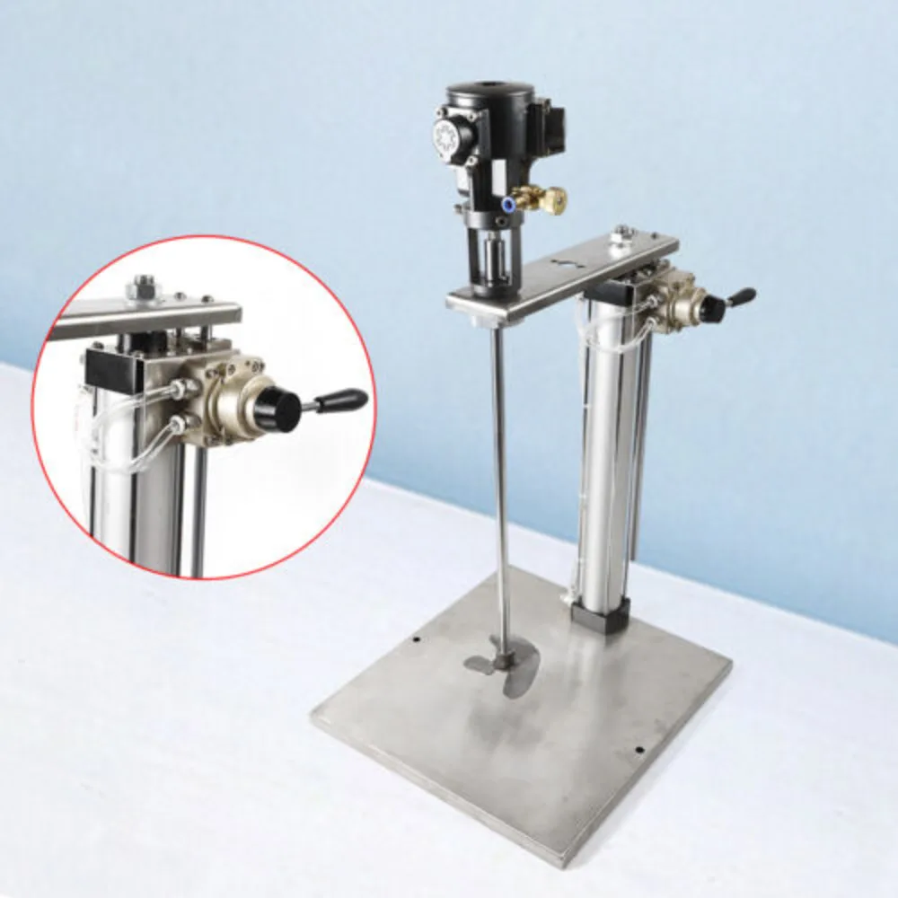 Pail Pneumatic Paint Mixer 5Gallon 1/2HP Stainless Steel Machine for Mixing Paint/dope with Stand,shafts & Propeller Safe to Use
Pail Pneumatic Paint Mixer 5Gallon 1/2HP Stainless Steel Machine for Mixing Paint/dope with Stand,shafts & Propeller Safe to Use